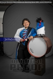 Senior Banners: West Henderson Marching Band (BRE_4193)