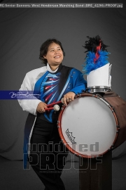 Senior Banners: West Henderson Marching Band (BRE_4196)