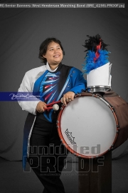 Senior Banners: West Henderson Marching Band (BRE_4198)