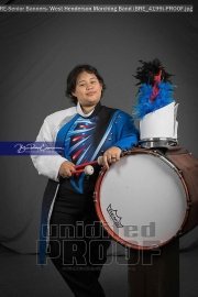 Senior Banners: West Henderson Marching Band (BRE_4199)