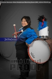 Senior Banners: West Henderson Marching Band (BRE_4204)