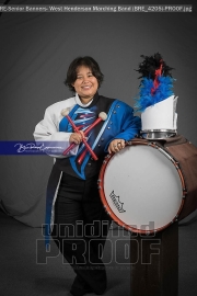 Senior Banners: West Henderson Marching Band (BRE_4205)