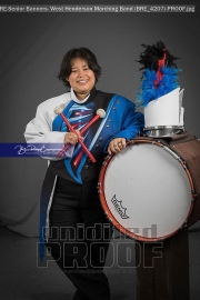 Senior Banners: West Henderson Marching Band (BRE_4207)