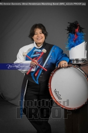 Senior Banners: West Henderson Marching Band (BRE_4210)