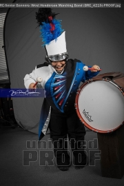 Senior Banners: West Henderson Marching Band (BRE_4215)
