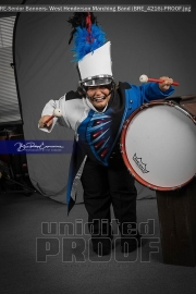 Senior Banners: West Henderson Marching Band (BRE_4216)