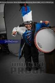 Senior Banners: West Henderson Marching Band (BRE_4217)