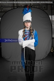 Senior Banners: West Henderson Marching Band (BRE_4218)