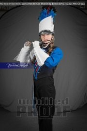 Senior Banners: West Henderson Marching Band (BRE_4232)