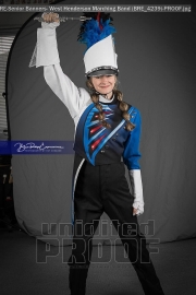 Senior Banners: West Henderson Marching Band (BRE_4239)