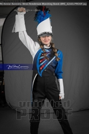 Senior Banners: West Henderson Marching Band (BRE_4240)