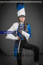 Senior Banners: West Henderson Marching Band (BRE_4246)