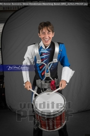 Senior Banners: West Henderson Marching Band (BRE_4252)