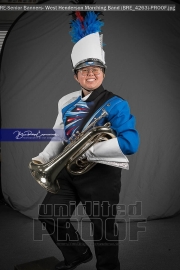 Senior Banners: West Henderson Marching Band (BRE_4263)