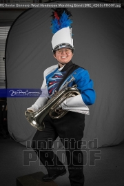 Senior Banners: West Henderson Marching Band (BRE_4265)