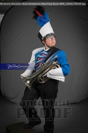 Senior Banners: West Henderson Marching Band (BRE_4266)