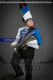 Senior Banners: West Henderson Marching Band (BRE_4267)