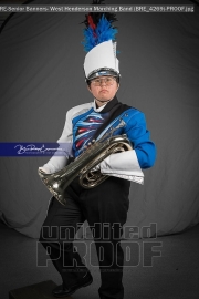Senior Banners: West Henderson Marching Band (BRE_4269)