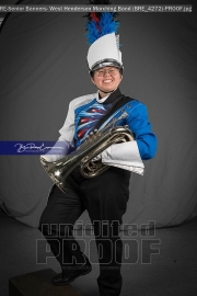 Senior Banners: West Henderson Marching Band (BRE_4272)