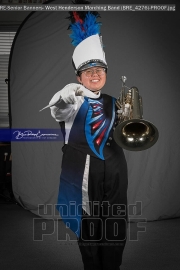Senior Banners: West Henderson Marching Band (BRE_4276)
