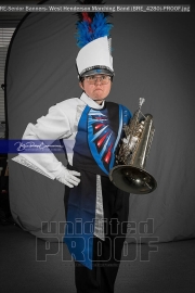Senior Banners: West Henderson Marching Band (BRE_4280)