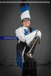 Senior Banners: West Henderson Marching Band (BRE_4283)