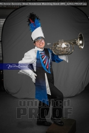 Senior Banners: West Henderson Marching Band (BRE_4292)