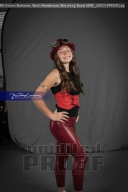 Senior Banners: West Henderson Marching Band (BRE_4307)