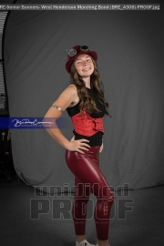 Senior Banners: West Henderson Marching Band (BRE_4308)