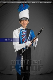 Senior Banners: West Henderson Marching Band (BRE_4314)