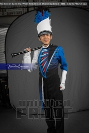 Senior Banners: West Henderson Marching Band (BRE_4319)