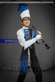 Senior Banners: West Henderson Marching Band (BRE_4325)