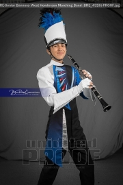 Senior Banners: West Henderson Marching Band (BRE_4326)
