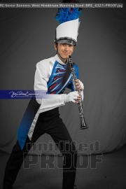 Senior Banners: West Henderson Marching Band (BRE_4327)