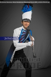 Senior Banners: West Henderson Marching Band (BRE_4329)