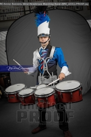 Senior Banners: West Henderson Marching Band (BRE_4331)