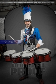 Senior Banners: West Henderson Marching Band (BRE_4332)