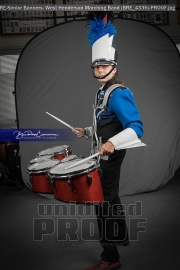 Senior Banners: West Henderson Marching Band (BRE_4336)