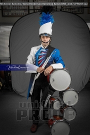 Senior Banners: West Henderson Marching Band (BRE_4337)