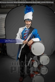 Senior Banners: West Henderson Marching Band (BRE_4338)