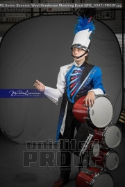 Senior Banners: West Henderson Marching Band (BRE_4347)