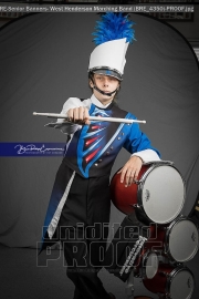 Senior Banners: West Henderson Marching Band (BRE_4350)