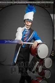 Senior Banners: West Henderson Marching Band (BRE_4353)