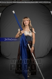Senior Banners: West Henderson Marching Band (BRE_4397)