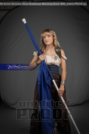 Senior Banners: West Henderson Marching Band (BRE_4400)