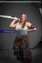 Senior Banners: West Henderson Marching Band (BRE_4497)