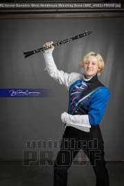 Senior Banners: West Henderson Marching Band (BRE_4582)