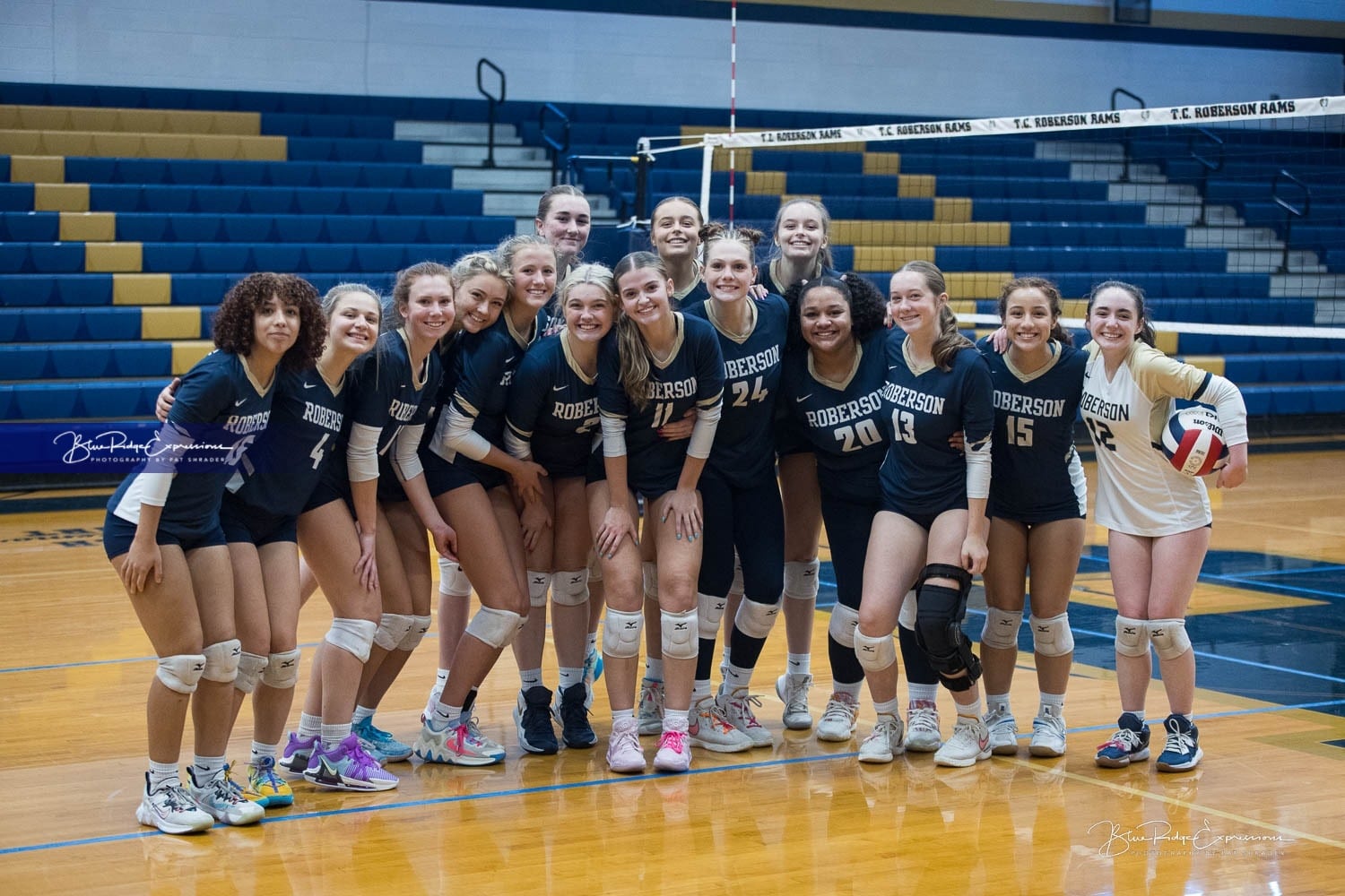 Volleyball: Hickory Ridge at TC Roberson (BR3_3446)