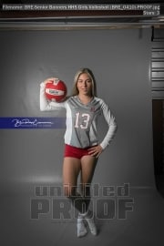 Senior Banners HHS Girls Volleyball (BRE_0410)