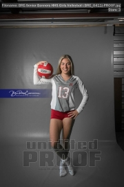 Senior Banners HHS Girls Volleyball (BRE_0411)